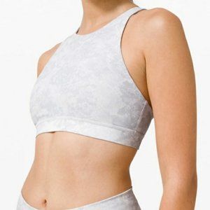 Lululemon Energy Bra High-Neck B/C Cup - Future Oasis Grey Multi